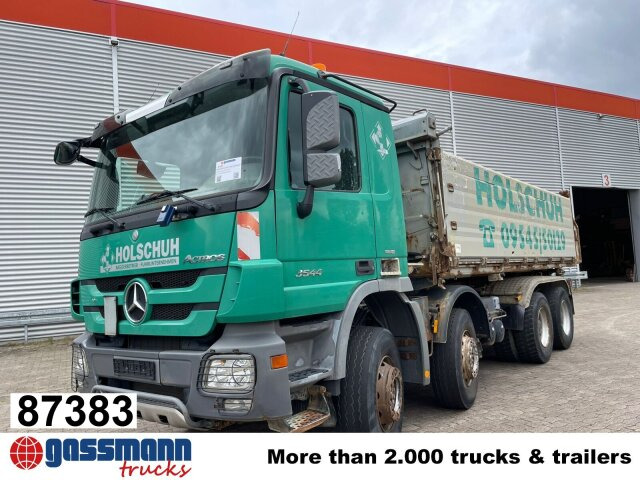 Mercedes-Benz Actros MP III 3544/8x4/4, 3 Pedale - 翻斗车:图1 Mercedes-Benz Actros MP III 3544/8x4/4, 3 Pedale - 翻斗车:图1