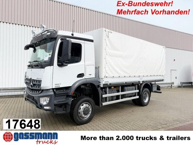Mercedes-Benz Arocs 1827/30 A 4x4, Ex-Bundeswehr! - 栏板式/ 平板卡车:图1 Mercedes-Benz Arocs 1827/30 A 4x4, Ex-Bundeswehr! - 栏板式/ 平板卡车:图1