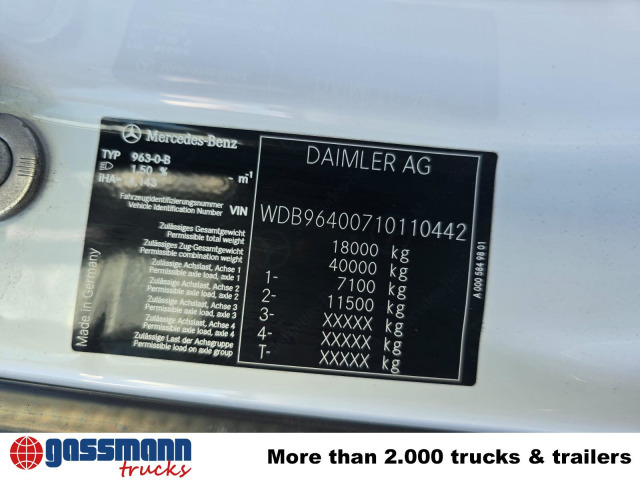 Mercedes-Benz Arocs 1827/30 A 4x4, mehrfach vorhanden! - 驾驶室底盘卡车:图4 Mercedes-Benz Arocs 1827/30 A 4x4, mehrfach vorhanden! - 驾驶室底盘卡车:图4