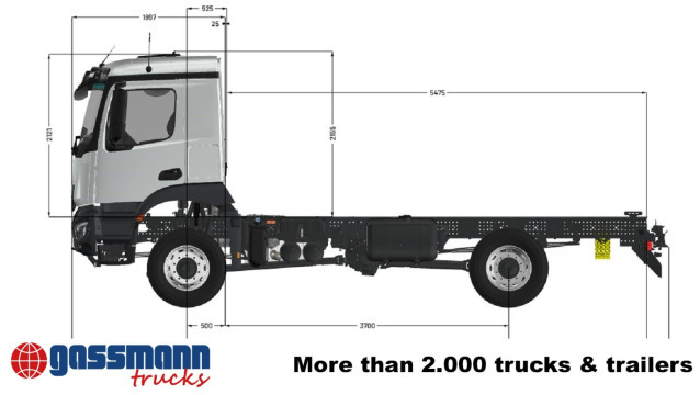 Mercedes-Benz Arocs 1830/40 A 4x4, mehrfach vorhanden! - 驾驶室底盘卡车:图2 Mercedes-Benz Arocs 1830/40 A 4x4, mehrfach vorhanden! - 驾驶室底盘卡车:图2