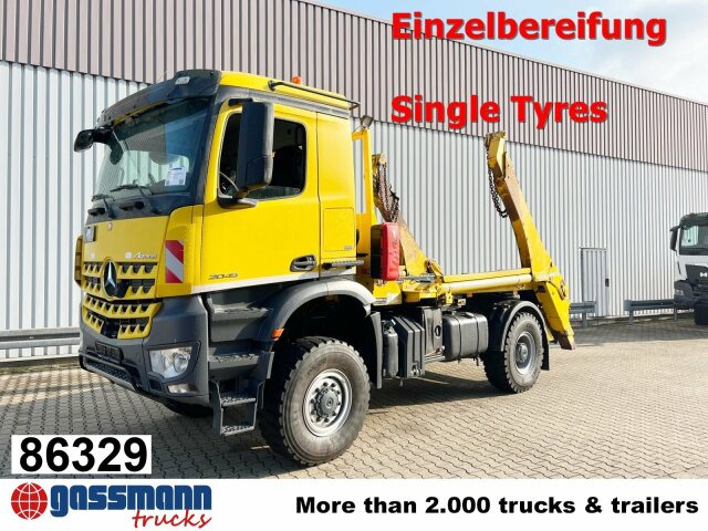 Mercedes-Benz Arocs 2045 AK 4x4, GROUNDER, Funk - 箕斗装载车:图1 Mercedes-Benz Arocs 2045 AK 4x4, GROUNDER, Funk - 箕斗装载车:图1