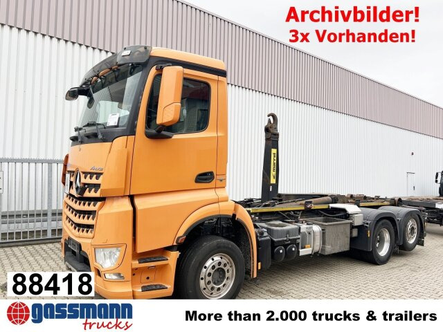 Mercedes-Benz Arocs 2552 L 6x2, Lenk-/Liftachse - 吊钩升降车:图1 Mercedes-Benz Arocs 2552 L 6x2, Lenk-/Liftachse - 吊钩升降车:图1