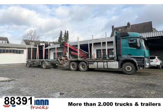 Mercedes-Benz Arocs 2651 L 6x4, Retarder, StreamSpace, - 木材运输车, 起重车:图1 Mercedes-Benz Arocs 2651 L 6x4, Retarder, StreamSpace, - 木材运输车, 起重车:图1