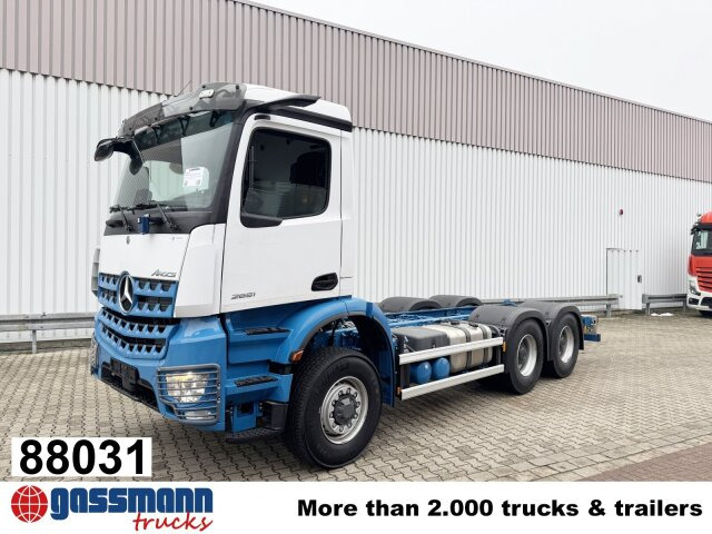 Mercedes-Benz Arocs 2651 L 6x6, HydroDrive, MirrorCam, - 驾驶室底盘卡车:图1 Mercedes-Benz Arocs 2651 L 6x6, HydroDrive, MirrorCam, - 驾驶室底盘卡车:图1