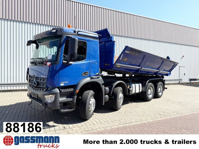 Mercedes-Benz Arocs 3243 K 8x4/4, Bordmatik - 翻斗车:图1 Mercedes-Benz Arocs 3243 K 8x4/4, Bordmatik - 翻斗车:图1