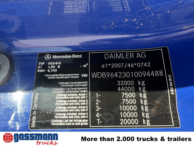 Mercedes-Benz Arocs 3243 K 8x4/4, Bordmatik - 翻斗车:图3 Mercedes-Benz Arocs 3243 K 8x4/4, Bordmatik - 翻斗车:图3