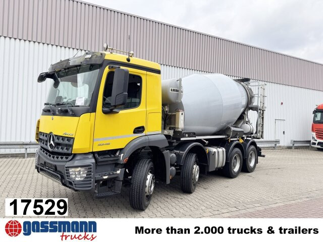 Mercedes-Benz Arocs 3246 B 8x4/4, Liebherr HTM 905 Mischer, - 混凝土搅拌车:图1 Mercedes-Benz Arocs 3246 B 8x4/4, Liebherr HTM 905 Mischer, - 混凝土搅拌车:图1