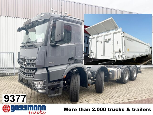 Mercedes-Benz Arocs 3251 L 8x4/4, Motorabtrieb - 翻斗车:图1 Mercedes-Benz Arocs 3251 L 8x4/4, Motorabtrieb - 翻斗车:图1