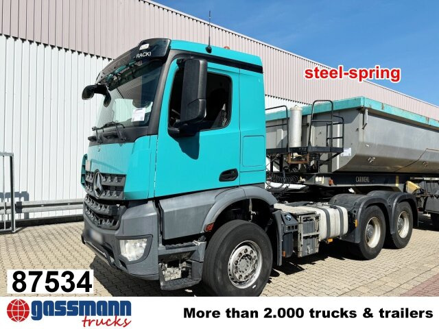 Mercedes-Benz Arocs 3343 S 6x4, Full Steel, 3x Vorhanden! - 牵引车:图1 Mercedes-Benz Arocs 3343 S 6x4, Full Steel, 3x Vorhanden! - 牵引车:图1