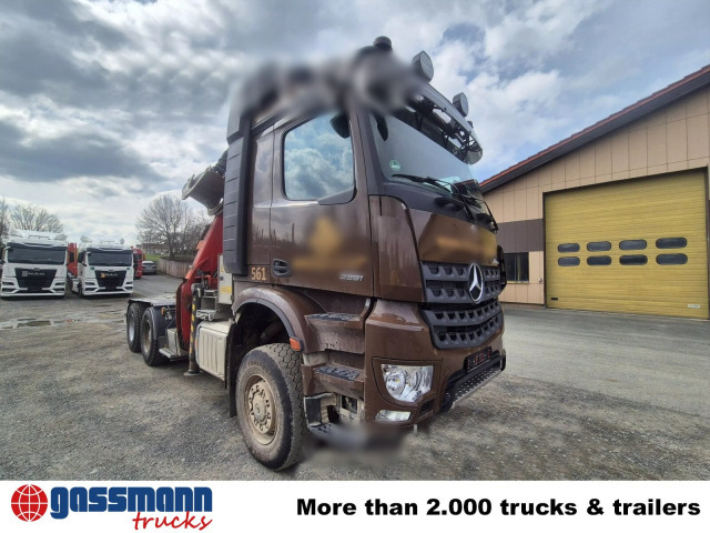 Mercedes-Benz Arocs 3351 LS 6x6, Grounder, MirrorCam, Navi, - 牵引车:图3 Mercedes-Benz Arocs 3351 LS 6x6, Grounder, MirrorCam, Navi, - 牵引车:图3
