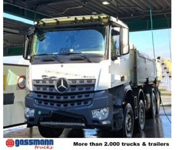 Mercedes-Benz Arocs 3445 K 8x4/4, Meiller Bordmatik links - 翻斗车:图4 Mercedes-Benz Arocs 3445 K 8x4/4, Meiller Bordmatik links - 翻斗车:图4