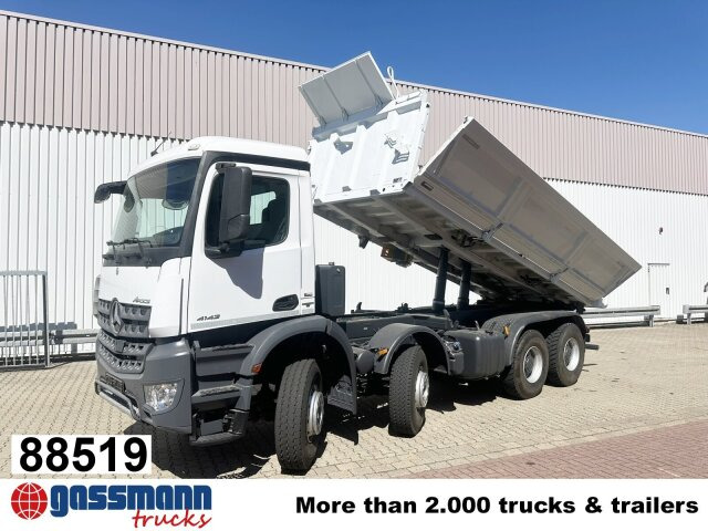 Mercedes-Benz Arocs 4142/45 K 8x4/4, Meiller Bordmatik links - 翻斗车:图1 Mercedes-Benz Arocs 4142/45 K 8x4/4, Meiller Bordmatik links - 翻斗车:图1