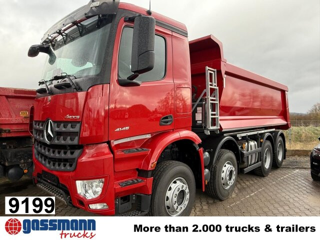 Mercedes-Benz Arocs 4145 K 8x4/4, Grounder, MultimediaCockpit, - 自卸车:图1 Mercedes-Benz Arocs 4145 K 8x4/4, Grounder, MultimediaCockpit, - 自卸车:图1