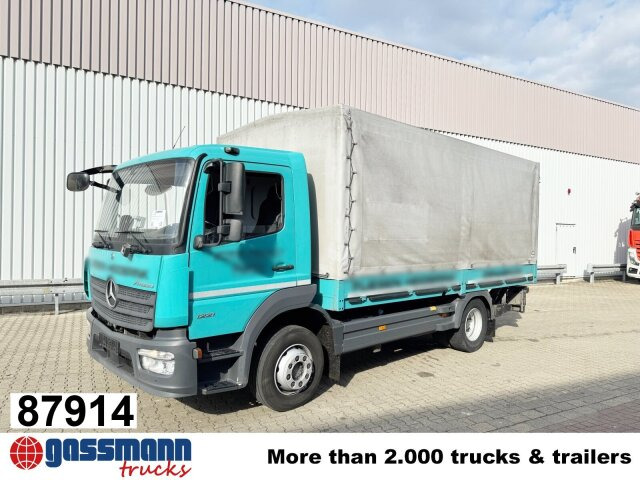 Mercedes-Benz Atego 1221 L 4x2 mit LBW BÄR - 栏板式/ 平板卡车:图1 Mercedes-Benz Atego 1221 L 4x2 mit LBW BÄR - 栏板式/ 平板卡车:图1