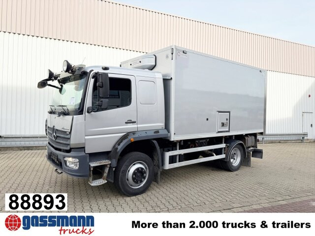 Mercedes-Benz Atego 1330 4x4, Iso-Koffer mit Heizung, LBW - 厢式卡车:图1 Mercedes-Benz Atego 1330 4x4, Iso-Koffer mit Heizung, LBW - 厢式卡车:图1