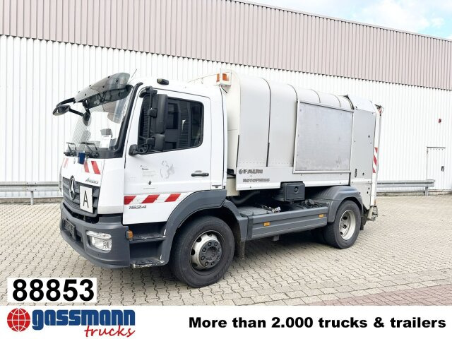 Mercedes-Benz Atego 1624 L 4x2, Retarder, Faun Rotopress, - 垃圾车:图1 Mercedes-Benz Atego 1624 L 4x2, Retarder, Faun Rotopress, - 垃圾车:图1