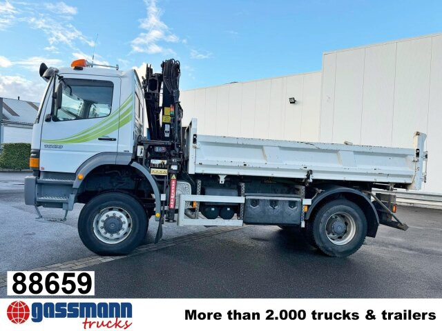 Mercedes-Benz Atego 1823AK 4x4, Kran HIAB, Bordmatik - 翻斗车, 起重车:图1 Mercedes-Benz Atego 1823AK 4x4, Kran HIAB, Bordmatik - 翻斗车, 起重车:图1