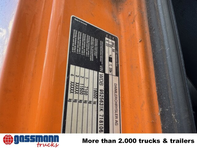 Mercedes-Benz Atego 1828 4x4, Tele-Absetzer, - 箕斗装载车:图3 Mercedes-Benz Atego 1828 4x4, Tele-Absetzer, - 箕斗装载车:图3