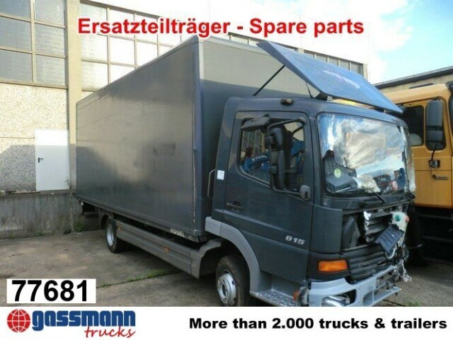 Mercedes-Benz Atego 815 4x2, UNFALL! Ersatzteilträger! - 厢式卡车:图1 Mercedes-Benz Atego 815 4x2, UNFALL! Ersatzteilträger! - 厢式卡车:图1