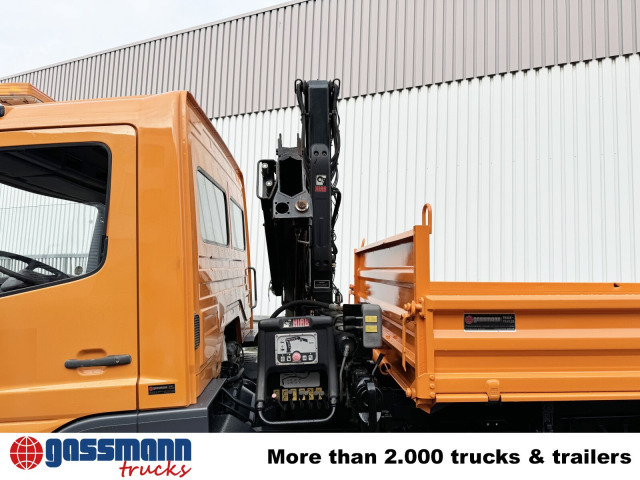 Mercedes-Benz Atego 815 K 4x2 mit Kran Hiab 055 B-1 CL - 翻斗车, 起重车:图2 Mercedes-Benz Atego 815 K 4x2 mit Kran Hiab 055 B-1 CL - 翻斗车, 起重车:图2