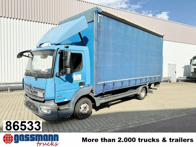 Mercedes-Benz Atego 816 L 4x2, Dautel LBW - 栏板式/ 平板卡车:图1 Mercedes-Benz Atego 816 L 4x2, Dautel LBW - 栏板式/ 平板卡车:图1