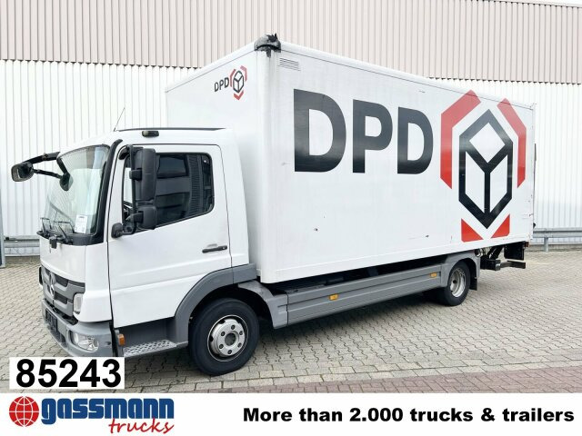 Mercedes-Benz Atego 816 L 4x2 mit LBW, 4x Vorhanden! - 厢式卡车:图1 Mercedes-Benz Atego 816 L 4x2 mit LBW, 4x Vorhanden! - 厢式卡车:图1