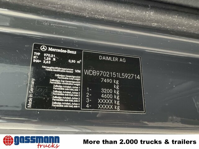 Mercedes-Benz Atego 816 L 4x2 mit LBW, 4x Vorhanden! - 厢式卡车:图2 Mercedes-Benz Atego 816 L 4x2 mit LBW, 4x Vorhanden! - 厢式卡车:图2