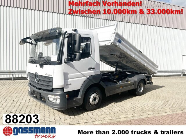 Mercedes-Benz Atego 818 K 4x2, 2x AHK, Meiller-Kipper, - 翻斗车:图1 Mercedes-Benz Atego 818 K 4x2, 2x AHK, Meiller-Kipper, - 翻斗车:图1