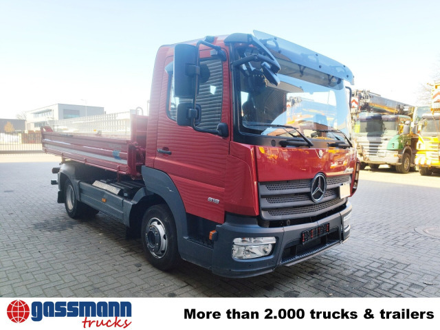 Mercedes-Benz Atego 818 K 4x2, Meiller-Kipper, 2 x AHK - 翻斗车:图2 Mercedes-Benz Atego 818 K 4x2, Meiller-Kipper, 2 x AHK - 翻斗车:图2