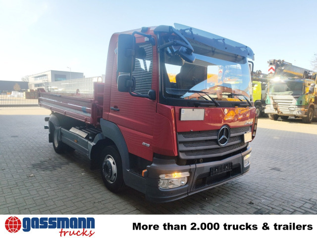 Mercedes-Benz Atego 818 K 4x2, Meiller-Kipper, 2 x AHK - 翻斗车:图5 Mercedes-Benz Atego 818 K 4x2, Meiller-Kipper, 2 x AHK - 翻斗车:图5