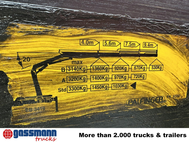 Mercedes-Benz Atego 818 K 4x2 mit Kran Palfinger PK 6500, 2x - 翻斗车, 起重车:图2 Mercedes-Benz Atego 818 K 4x2 mit Kran Palfinger PK 6500, 2x - 翻斗车, 起重车:图2