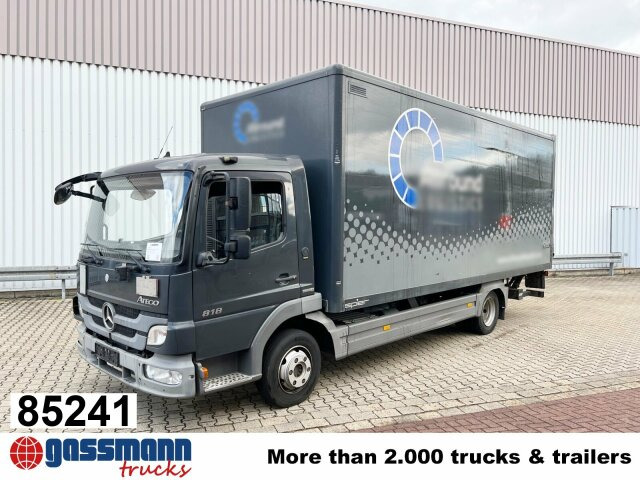 Mercedes-Benz Atego 818 L 4x2 mit MBB LBW, 4x Vorhanden! - 厢式卡车:图1 Mercedes-Benz Atego 818 L 4x2 mit MBB LBW, 4x Vorhanden! - 厢式卡车:图1