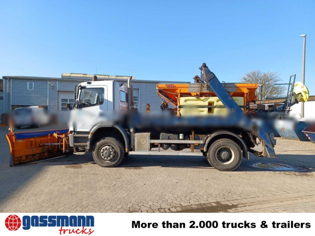 Mercedes-Benz Axor 1824 4x4, Tele-Absetzer, - 箕斗装载车:图2 Mercedes-Benz Axor 1824 4x4, Tele-Absetzer, - 箕斗装载车:图2