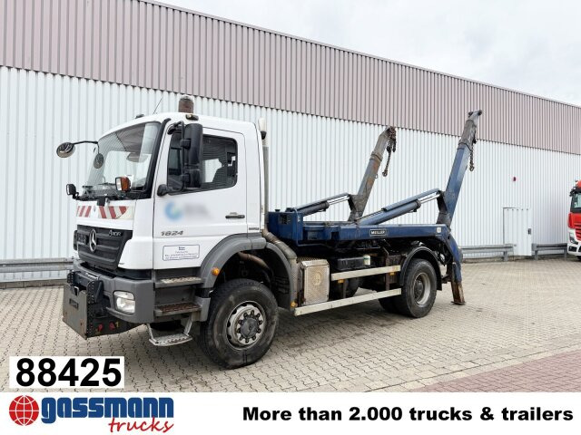 Mercedes-Benz Axor 1824 AK 4x4, Tele-Absetzer, - 箕斗装载车:图1 Mercedes-Benz Axor 1824 AK 4x4, Tele-Absetzer, - 箕斗装载车:图1
