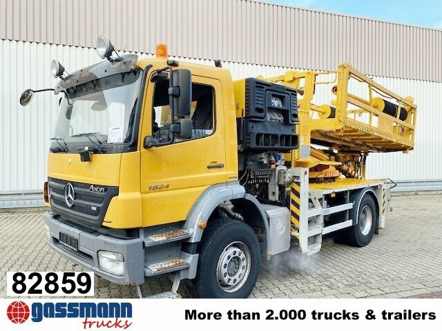 Mercedes-Benz Axor 1824 K 4x2, AMV Hubsteiger + Kompressor, - 车载空中平台:图1 Mercedes-Benz Axor 1824 K 4x2, AMV Hubsteiger + Kompressor, - 车载空中平台:图1