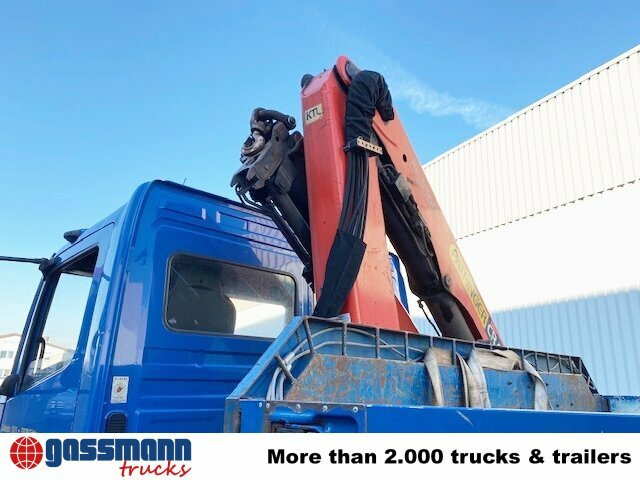 Mercedes-Benz Axor 1828 L 4x2 mit Kran Palfinger PK 9501, Funk - 栏板式/ 平板卡车, 起重车:图2 Mercedes-Benz Axor 1828 L 4x2 mit Kran Palfinger PK 9501, Funk - 栏板式/ 平板卡车, 起重车:图2