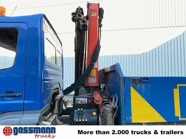 Mercedes-Benz Axor 1828 L 4x2 mit Kran Palfinger PK 9501, Funk - 栏板式/ 平板卡车, 起重车:图3 Mercedes-Benz Axor 1828 L 4x2 mit Kran Palfinger PK 9501, Funk - 栏板式/ 平板卡车, 起重车:图3