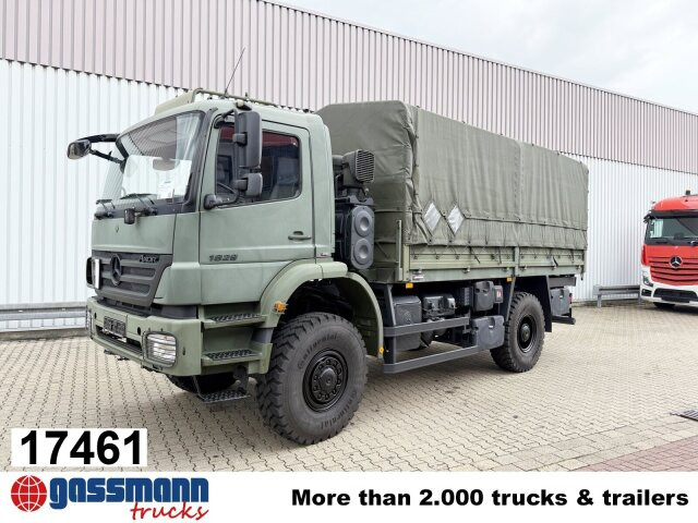 Mercedes-Benz Axor 1829 A 4x4, Ex- - 栏板式/ 平板卡车:图1 Mercedes-Benz Axor 1829 A 4x4, Ex- - 栏板式/ 平板卡车:图1