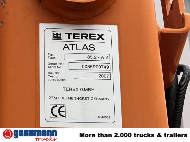 Mercedes-Benz Axor 1829 AK 4x4 mit Kran Atlas AK 85.2 - 翻斗车, 起重车:图2 Mercedes-Benz Axor 1829 AK 4x4 mit Kran Atlas AK 85.2 - 翻斗车, 起重车:图2