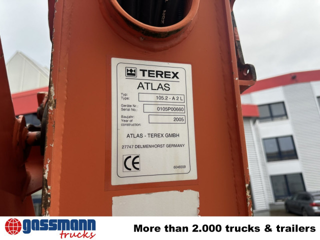 Mercedes-Benz Axor 1833 AK 4x4 mit Heckkran Atlas 105.2-A2L - 翻斗车, 起重车:图2 Mercedes-Benz Axor 1833 AK 4x4 mit Heckkran Atlas 105.2-A2L - 翻斗车, 起重车:图2