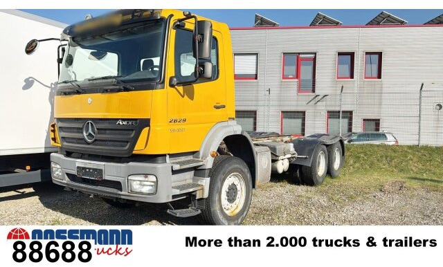 Mercedes-Benz Axor 2629 K 6x4, PTO, Steel, Manual, 6-Zylinder - 驾驶室底盘卡车:图1 Mercedes-Benz Axor 2629 K 6x4, PTO, Steel, Manual, 6-Zylinder - 驾驶室底盘卡车:图1