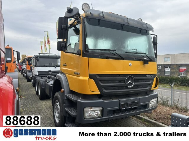 Mercedes-Benz Axor 2629 K 6x4, PTO, Steel, Manual, 6-Zylinder - 驾驶室底盘卡车:图1 Mercedes-Benz Axor 2629 K 6x4, PTO, Steel, Manual, 6-Zylinder - 驾驶室底盘卡车:图1