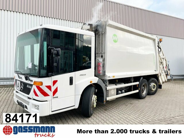 Mercedes-Benz Econic 2633 L/NLA 6x2/4, Lenkachse, - 垃圾车:图1 Mercedes-Benz Econic 2633 L/NLA 6x2/4, Lenkachse, - 垃圾车:图1