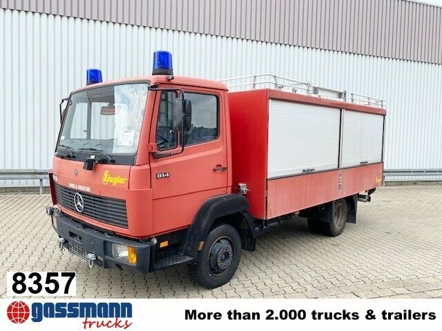 Mercedes-Benz LK 814 F 4x2, Ziegler RW1, 6-Zylinder Motor - 厢式卡车:图1 Mercedes-Benz LK 814 F 4x2, Ziegler RW1, 6-Zylinder Motor - 厢式卡车:图1