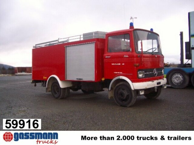 Mercedes-Benz LP 813 4x2 Löschfahrzeug mit Wasserbehälter - 消防车:图1 Mercedes-Benz LP 813 4x2 Löschfahrzeug mit Wasserbehälter - 消防车:图1