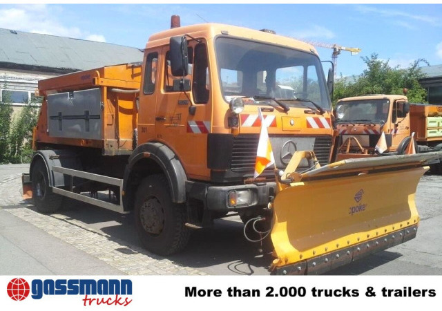 Mercedes-Benz NG 1928 A 4x4, V8-Motor, Winterdienstaustattung - 驾驶室底盘卡车:图2 Mercedes-Benz NG 1928 A 4x4, V8-Motor, Winterdienstaustattung - 驾驶室底盘卡车:图2