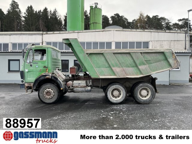 Mercedes-Benz NG 2628 K 6x4, V8, MEILLER Stahlmulde ca. 10³ - 自卸车:图1 Mercedes-Benz NG 2628 K 6x4, V8, MEILLER Stahlmulde ca. 10³ - 自卸车:图1