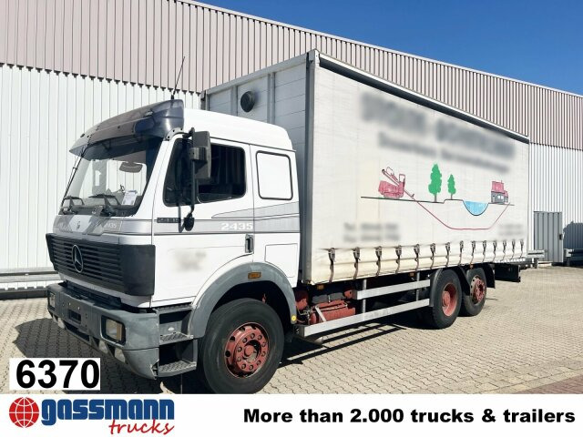 Mercedes-Benz SK 2435 L 6x2, V8 - 栏板式/ 平板卡车:图1 Mercedes-Benz SK 2435 L 6x2, V8 - 栏板式/ 平板卡车:图1