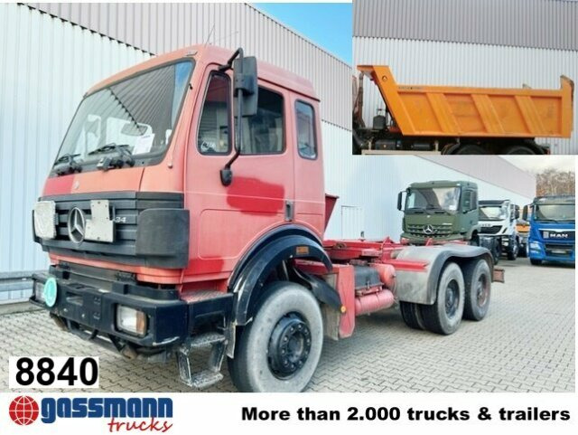 Mercedes-Benz SK II 25/2634 K 6x4, Stahlmulde ca. 13m³ - 翻斗车:图1 Mercedes-Benz SK II 25/2634 K 6x4, Stahlmulde ca. 13m³ - 翻斗车:图1