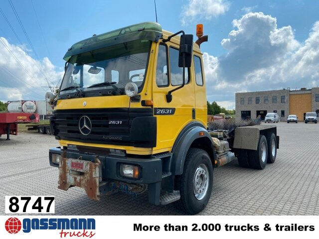 Mercedes-Benz SK II 2631 6x4, Winterdienstausstattung - 驾驶室底盘卡车:图1 Mercedes-Benz SK II 2631 6x4, Winterdienstausstattung - 驾驶室底盘卡车:图1